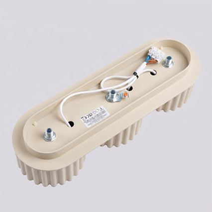 Точково осветително тяло AURA 3xGX53/10W/230V кремаво