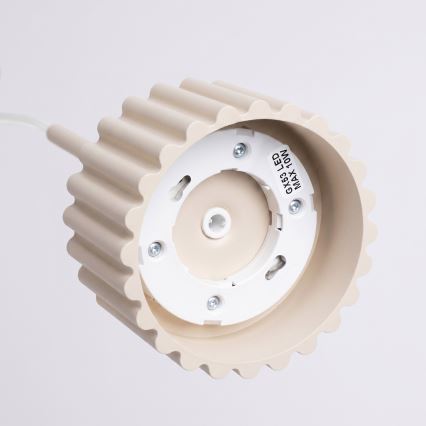 Пендел на кабел AURA 1xGX53/10W/230V кремав