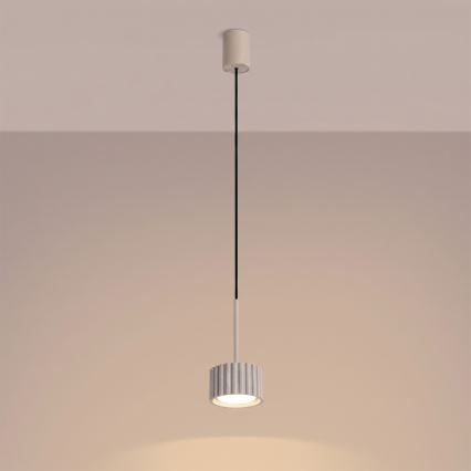 Полилей на кабел AURA 1xGX53/10W/230V таупе