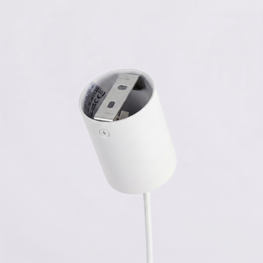 Полилей на кабел AURA 4xGX53/10W/230V бял