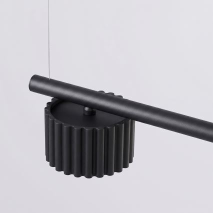 Полилей на кабел AURA 4xGX53/10W/230V черен