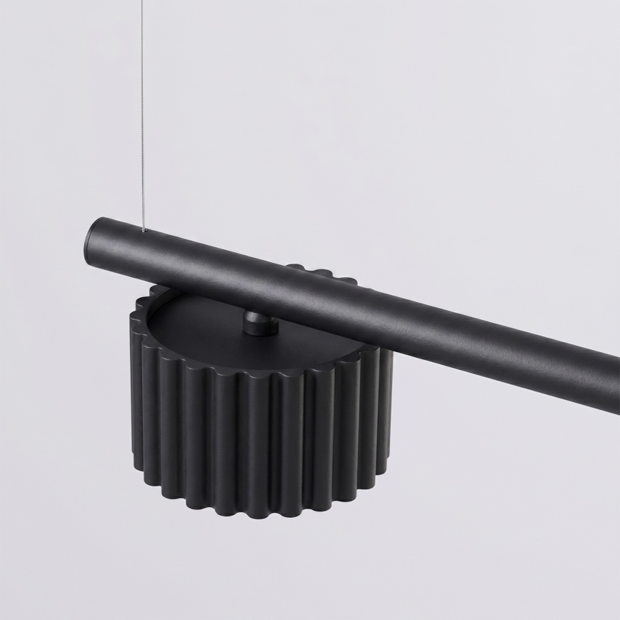 Полилей на кабел AURA 4xGX53/10W/230V черен