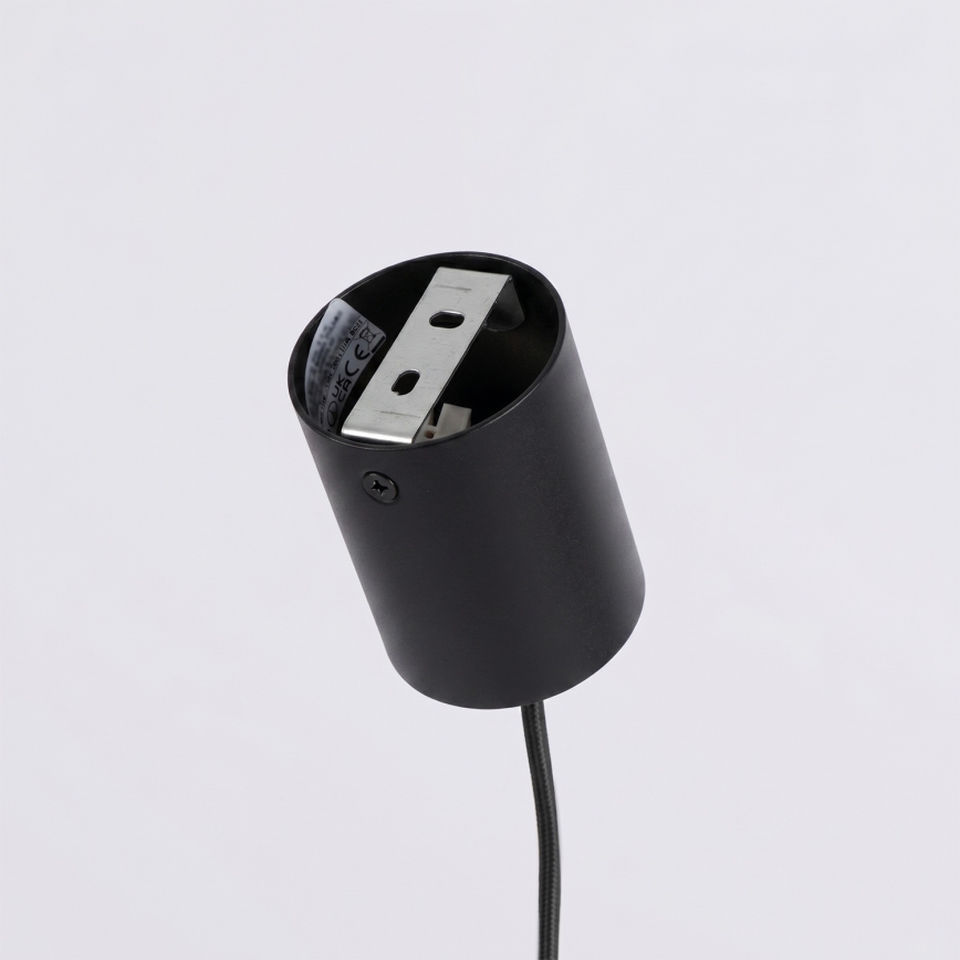 Полилей на кабел AURA 4xGX53/10W/230V черен