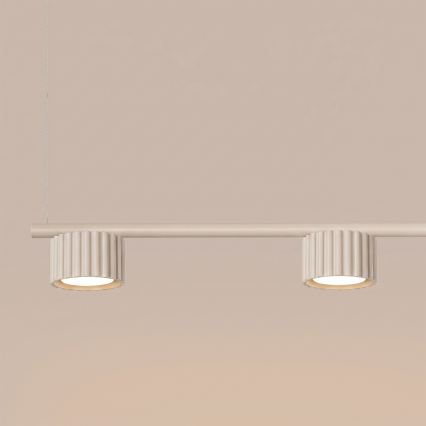 Полилей на кабел AURA 4xGX53/10W/230V кремава