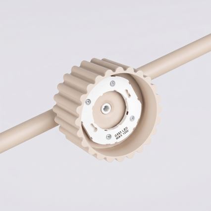 Полилей на кабел AURA 4xGX53/10W/230V кремава