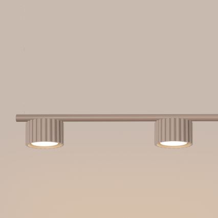 Полилей на кабел AURA 4xGX53/10W/230V таупе