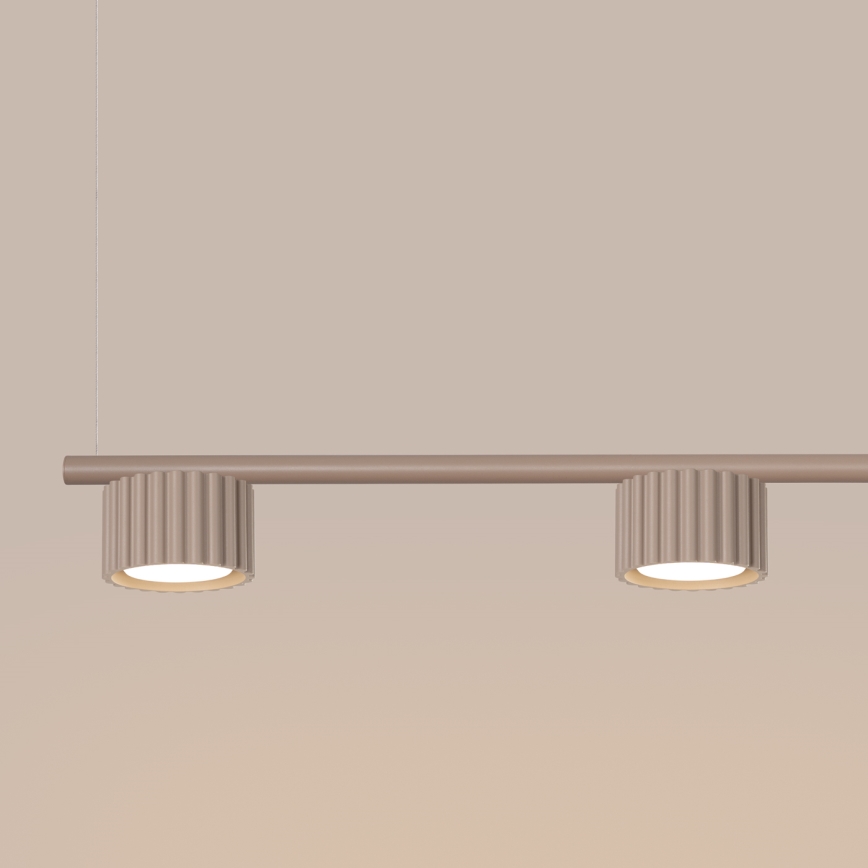 Полилей на кабел AURA 4xGX53/10W/230V таупе