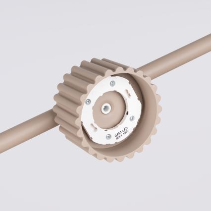Полилей на кабел AURA 4xGX53/10W/230V таупе