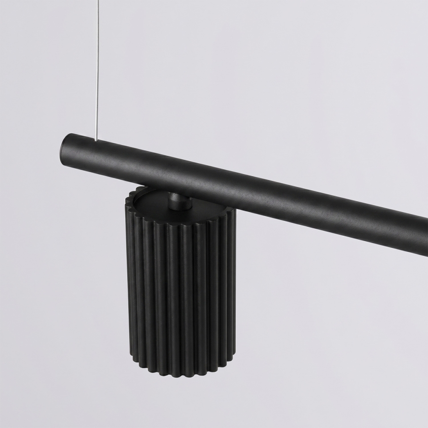 Полилей на кабел KARBON 4xGU10/10W/230V черен