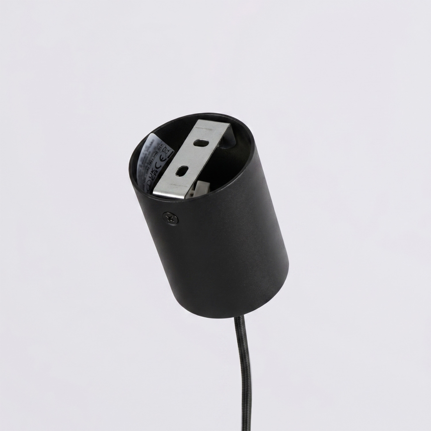 Полилей на кабел KARBON 4xGU10/10W/230V черен