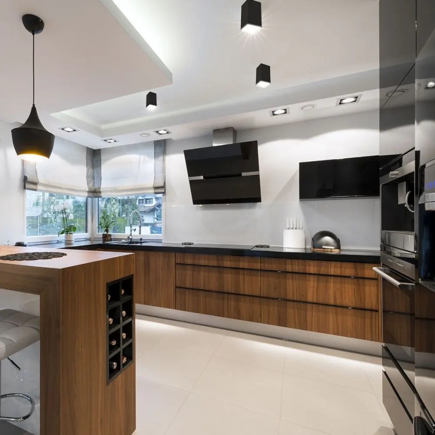 Спот 1xGU10/35W/230V черен/сребрист