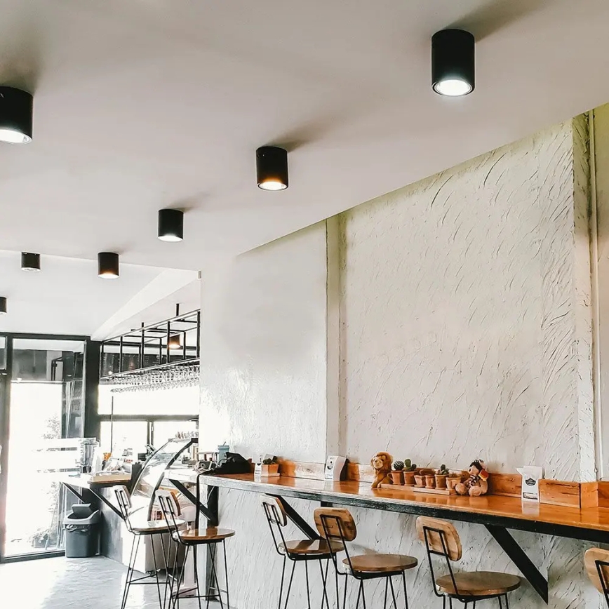 Спот 1xGU10/35W/230V кръгъл черен