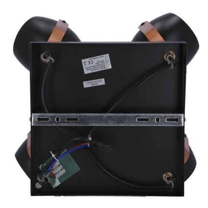 Спот ANICA 4xE14/40W/230V черен/меден