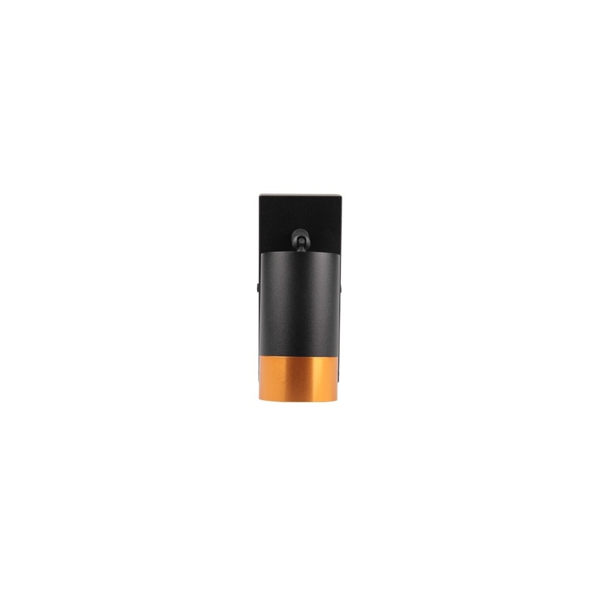 Спот аплик 1xGU10/35W/230V черен/златист