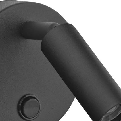 Спот аплик ENZO 1xG9/8W/230V черен