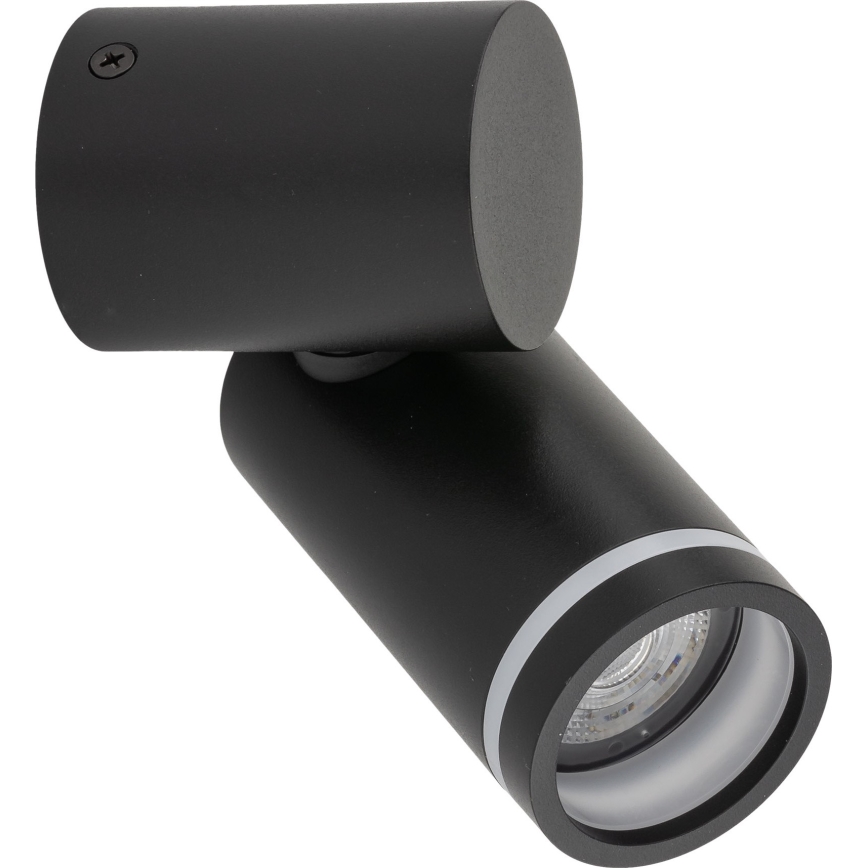 Спот аплик JET К-кт 1xGU10/10W/230V черен