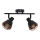 Спот аплик NERIA 2xE14/40W/230V черен/меден