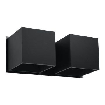 Спот аплик QUAD 2xG9/40W/230V черен