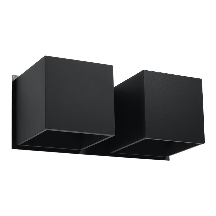 Спот аплик QUAD 2xG9/40W/230V черен