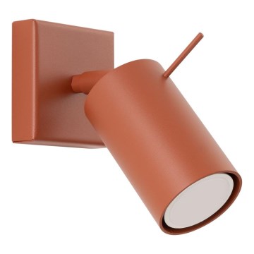 Спот аплик RING 1xGU10/10W/230V червен