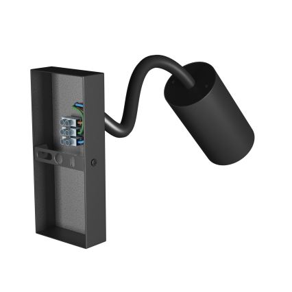 Спот аплик SQUALLA VARIOSA 1xGU10/10W/230V черен