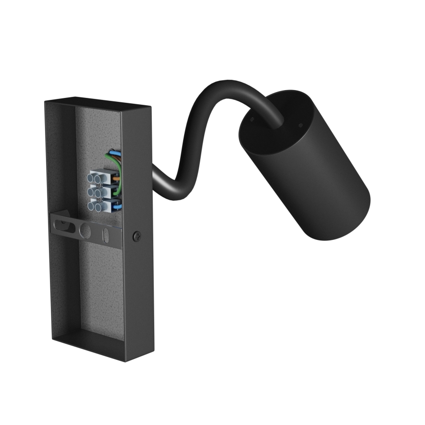 Спот аплик SQUALLA VARIOSA 1xGU10/10W/230V черен