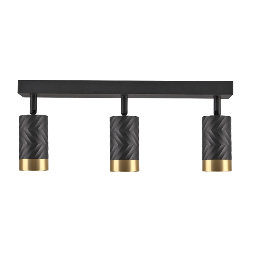 Спот ARRAS 3xGU10/10W/230V черен