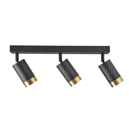 Спот ARRAS 3xGU10/10W/230V черен