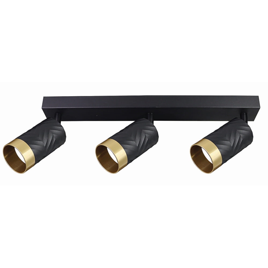 Спот ARRAS 3xGU10/10W/230V черен