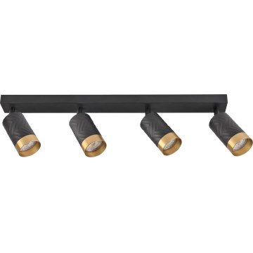 Спот ARRAS 4xGU10/10W/230V черен