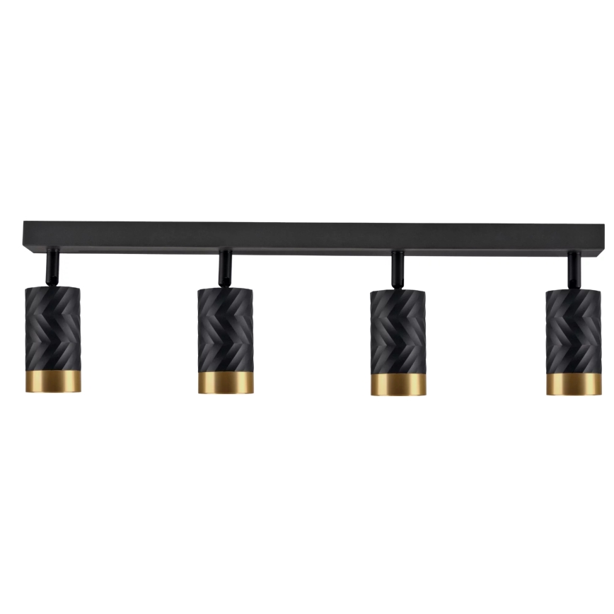 Спот ARRAS 4xGU10/10W/230V черен