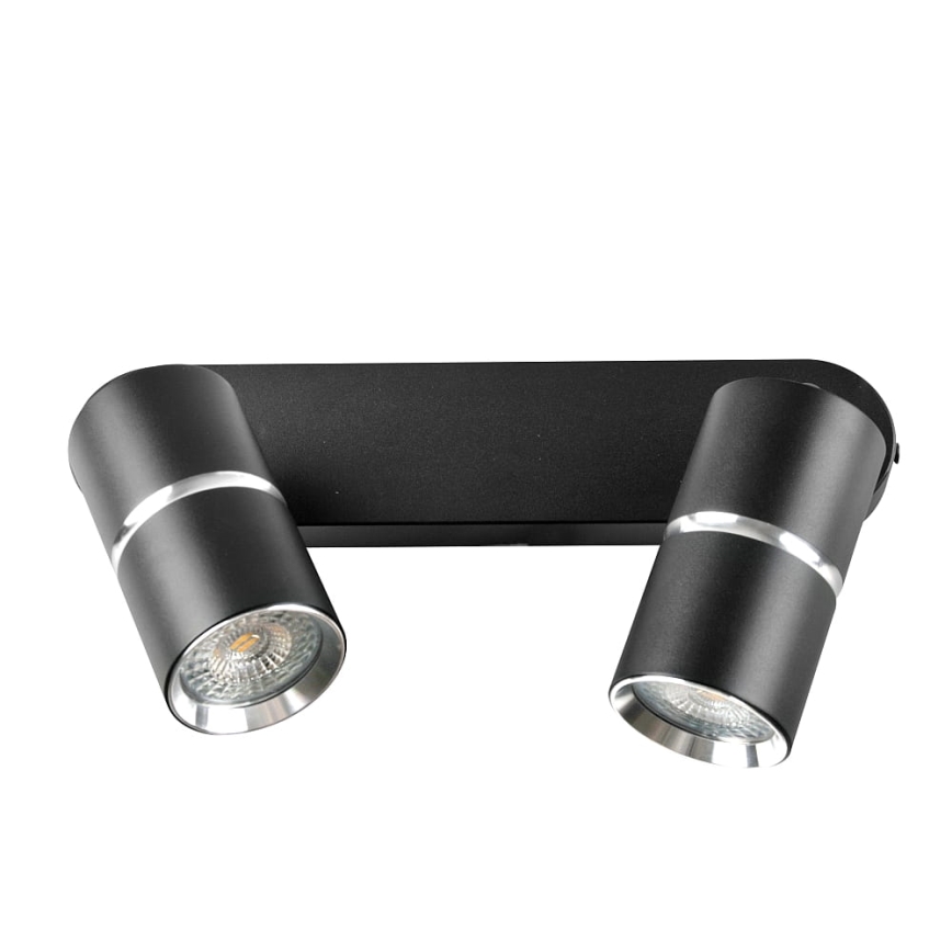 Спот BAMBOO 2xGU10/10W/230V черен