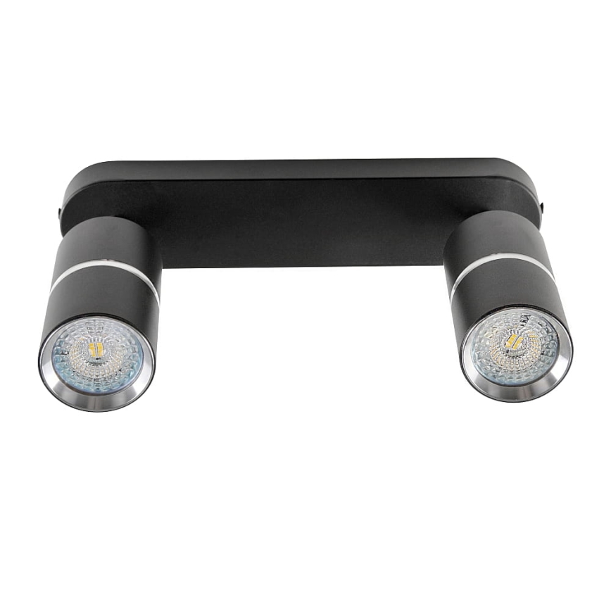 Спот BAMBOO 2xGU10/10W/230V черен