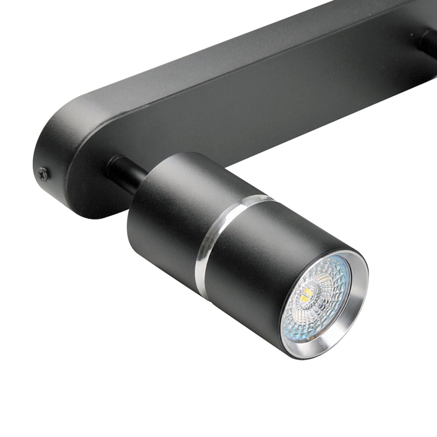 Спот BAMBOO 2xGU10/10W/230V черен