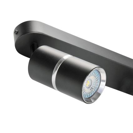 Спот BAMBOO 2xGU10/10W/230V черен