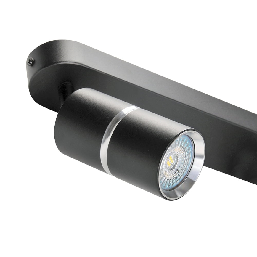 Спот BAMBOO 2xGU10/10W/230V черен