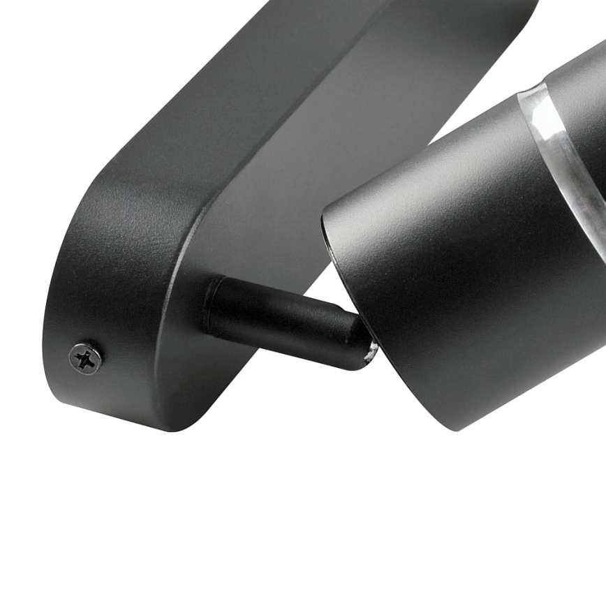 Спот BAMBOO 2xGU10/10W/230V черен