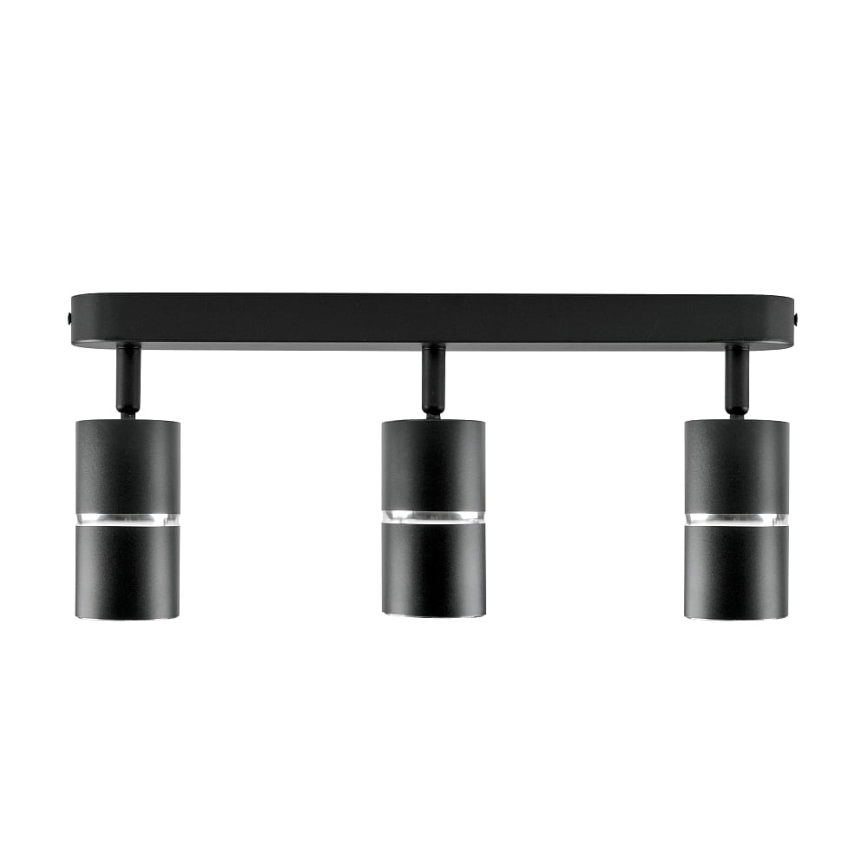 Спот BAMBOO 3xGU10/10W/230V черен