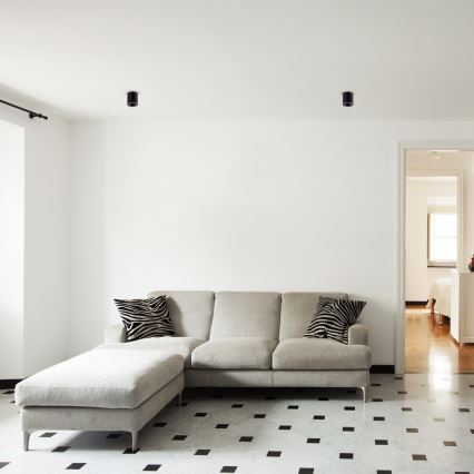 Спот BIMA 1xGU10/25W/230V кръгъл черен