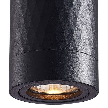 Спот BIMA 1xGU10/25W/230V кръгъл черен