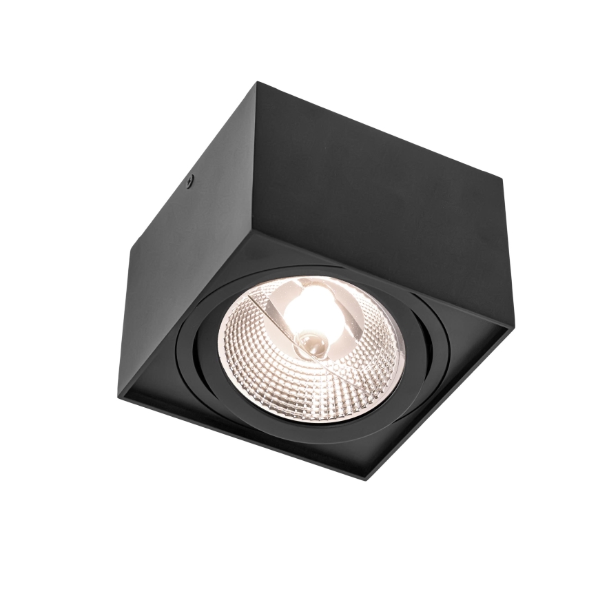 Спот CHLOE AR111 1xGU10/50W/230V ъглов черен