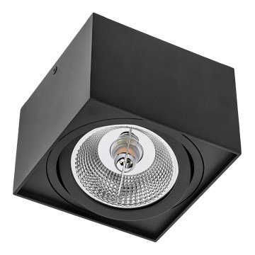 Спот CHLOE AR111 1xGU10/50W/230V ъглов черен