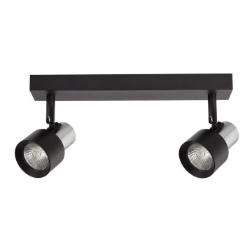 Спот CINO 2xGU10/8W/230V черен