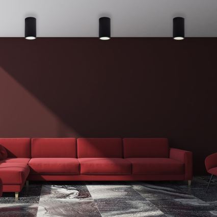 Спот CLEO 1xE27/24W/230V черен