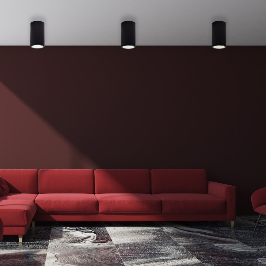 Спот CLEO 1xE27/24W/230V черен