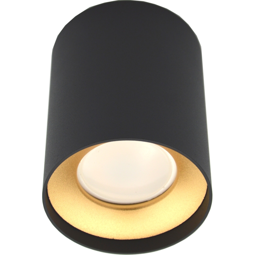 Спот CYRO 1xGU10/30W/230V черен/златист