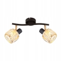 Спот DUBAI 2xE14/40W/230V черен/златист