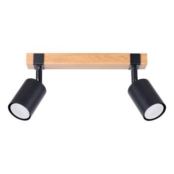 Спот FAGER 2xGU10/10W/230V черен