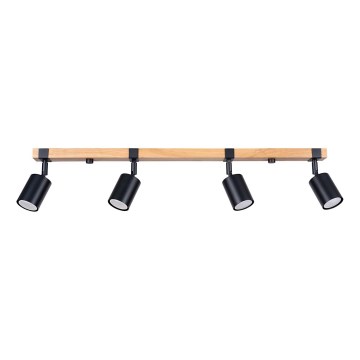 Спот FAGER 4xGU10/10W/230V черен