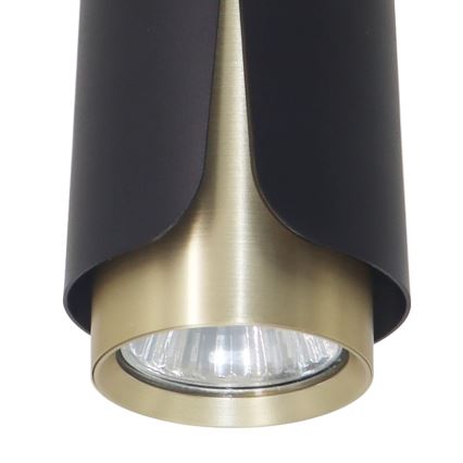 Спот FLOWER 1xGU10/8W/230V черен